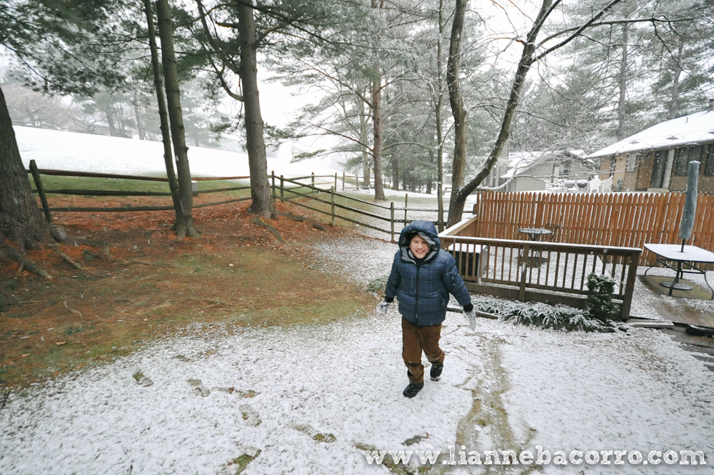 Snow in Maryland - family portraits - Lianne Bacorro Photography-2