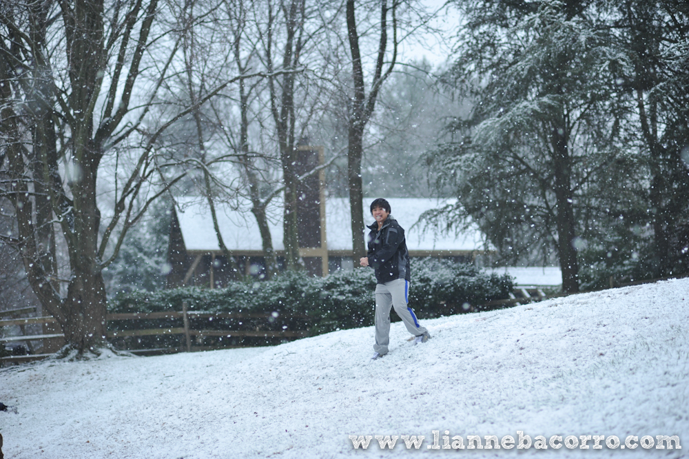 Snow in Maryland - family portraits - Lianne Bacorro Photography-22