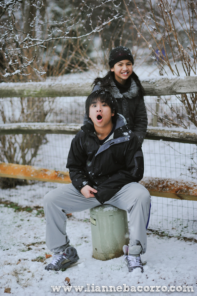 Snow in Maryland - family portraits - Lianne Bacorro Photography-44