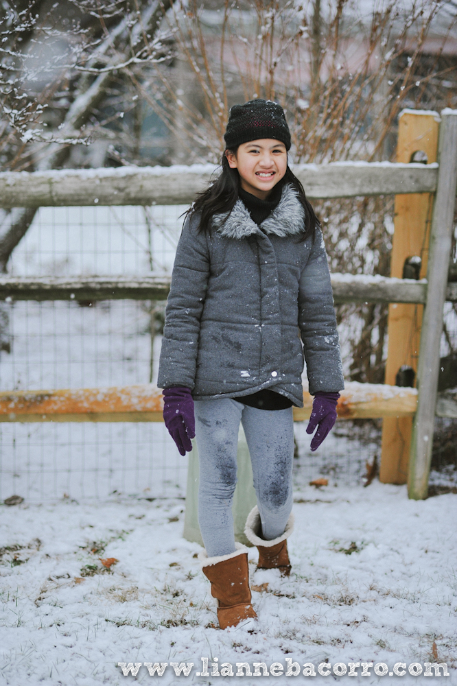 Snow in Maryland - family portraits - Lianne Bacorro Photography-52
