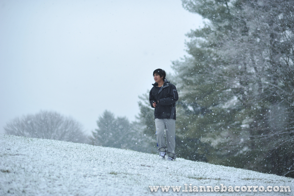 Snow in Maryland - family portraits - Lianne Bacorro Photography-54