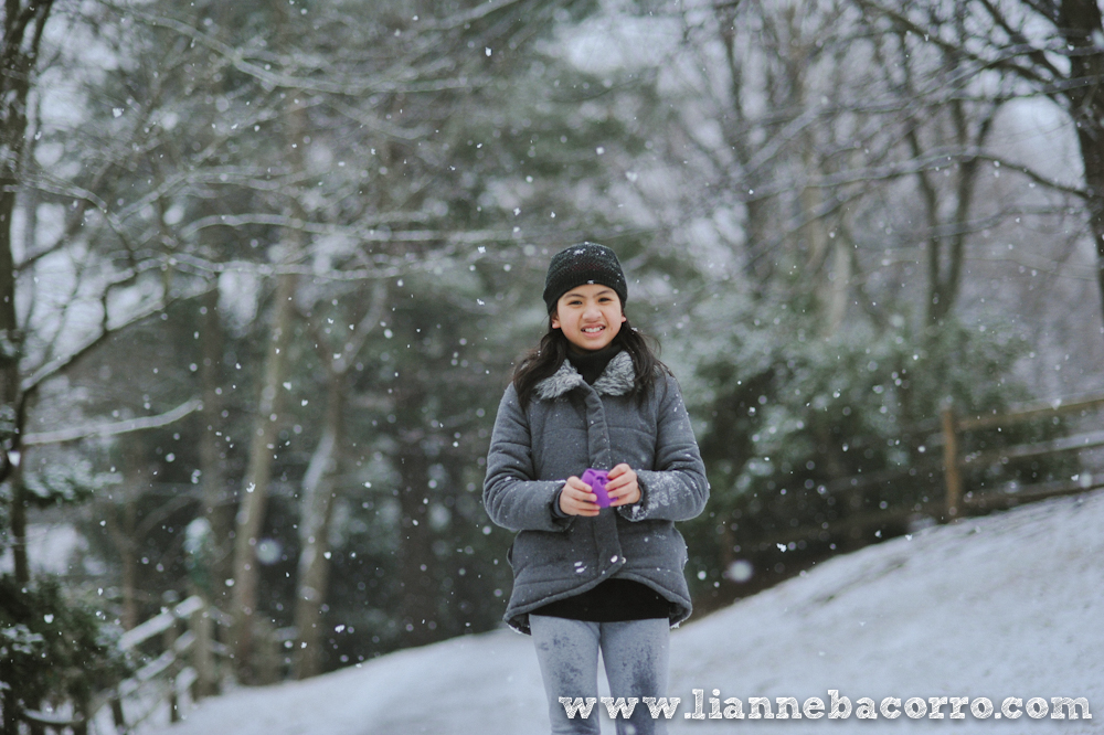 Snow in Maryland - family portraits - Lianne Bacorro Photography-57