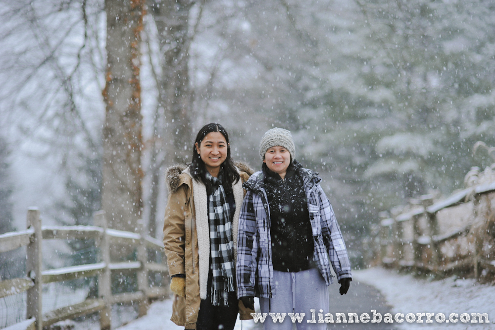 Snow in Maryland - family portraits - Lianne Bacorro Photography-68