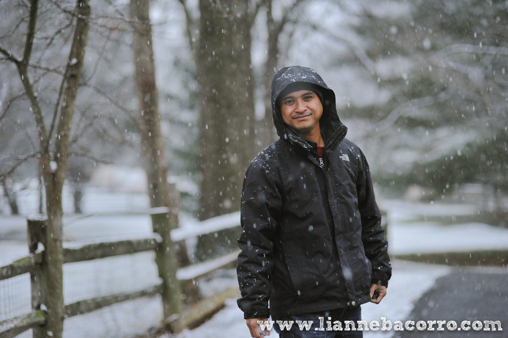 Snow in Maryland - family portraits - Lianne Bacorro Photography-70