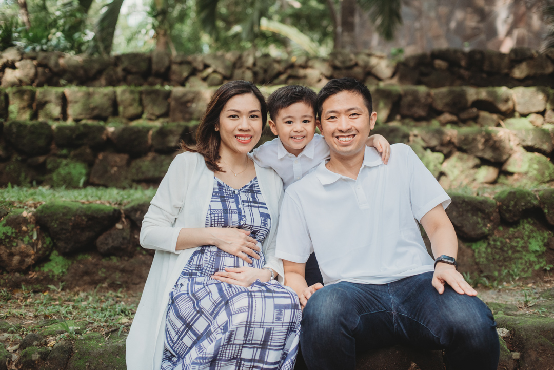 family portrait photographer maternity kasalikasan garden manila philippines