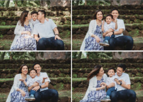 family portrait photographer maternity kasalikasan garden manila philippines