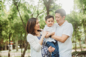 family portrait photographer maternity kasalikasan garden manila philippines